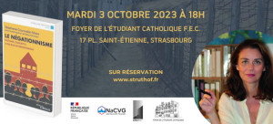 Lire la suite à propos de l’article Conférence « Déconstruire le négationnisme : définitions, méthodes, réponses »